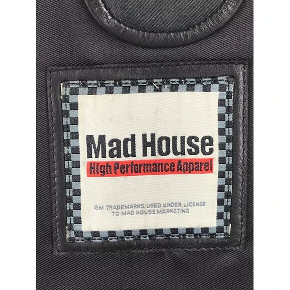 Mad House‎ Unisex Black GM Licensed Product Leather Double Handles Portfolio Bag - Picture 11 of 11